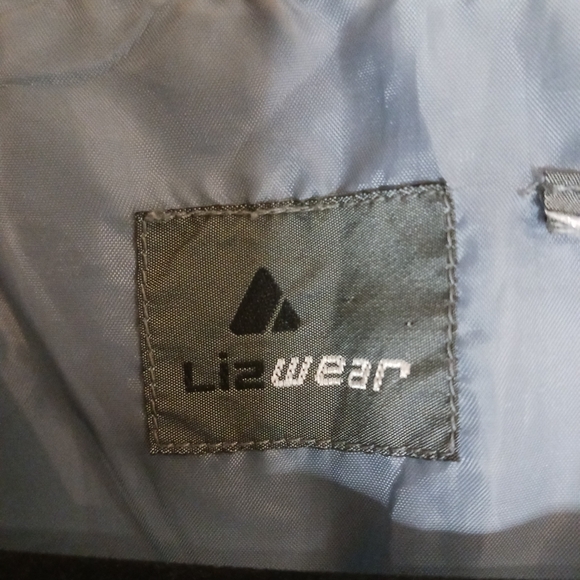 Lizwear Denim Vest Blue Floral - Picture 5 of 5